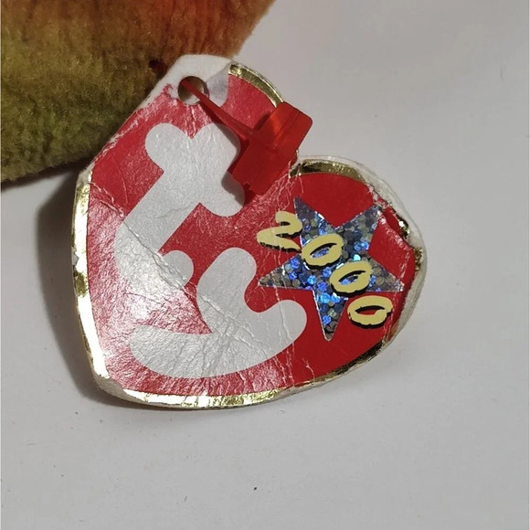 TY Beanie Baby Prince Frog 2000 Surface Washable Polyester Fiber Plush Toy 8" - Picture 3 of 9